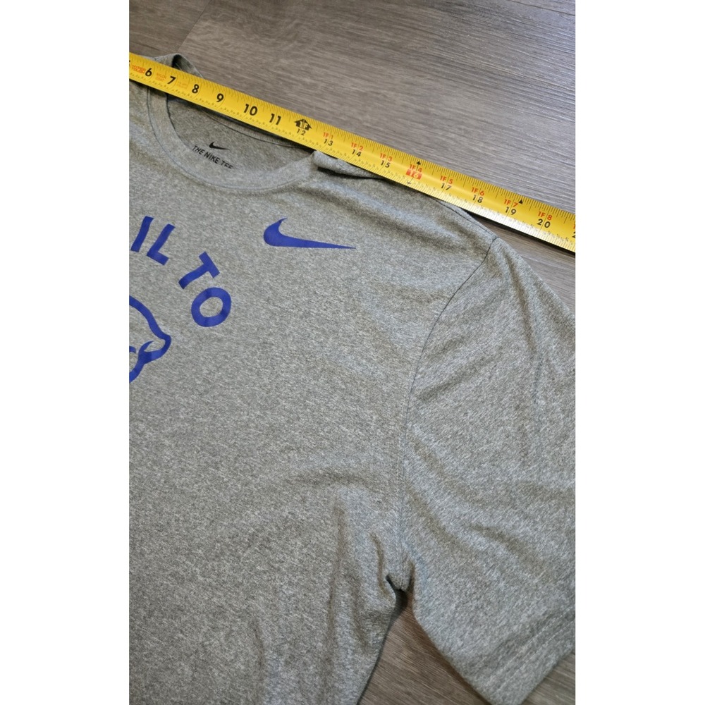 Hail To Pitt Panthers Nike T-Shirt Men's XL Gray Dri-FIT College Tee - Picture 8 of 11